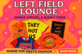 Left Field Lounge Flyer